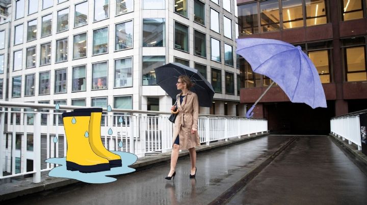 Los esenciales de moda que no pueden faltar en tu clóset esta temporada de lluvias