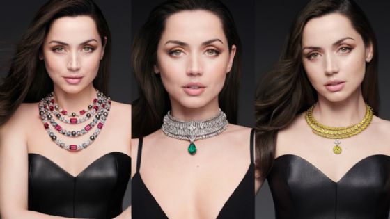 Ana de Armas deslumbra en Virtuosity, la nueva colección de alta joyería de Louis Vuitton