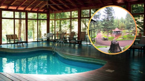 Te mostramos el hotel secreto con aguas termales techadas y clima perfecto todo el año