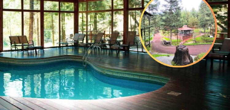 Te mostramos el hotel secreto con aguas termales techadas y clima perfecto todo el año
