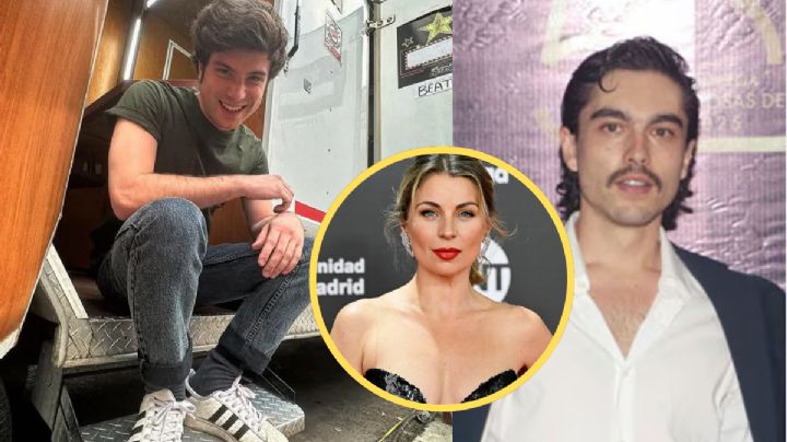 Sergio Mayer Mori y Nicolás Haza, hijos de Ludwika Paleta y Bárbara Mori se reúnen para podcast