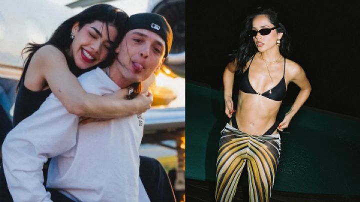 Becky G en el centro de la polémica por su comentario a Peso Pluma y Kenia Os