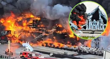 MOMENTO EXACTO en el que un incendio consume el escenario principal de Tomorrowland 2025