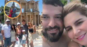 Karla Panini presume vacaciones familiares; Américo Garza escandaliza con presunta nueva infidelidad