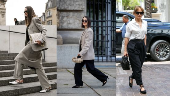 Las combinaciones ganadoras de pantalones elegantes con zapatos planos que dominan en 2025