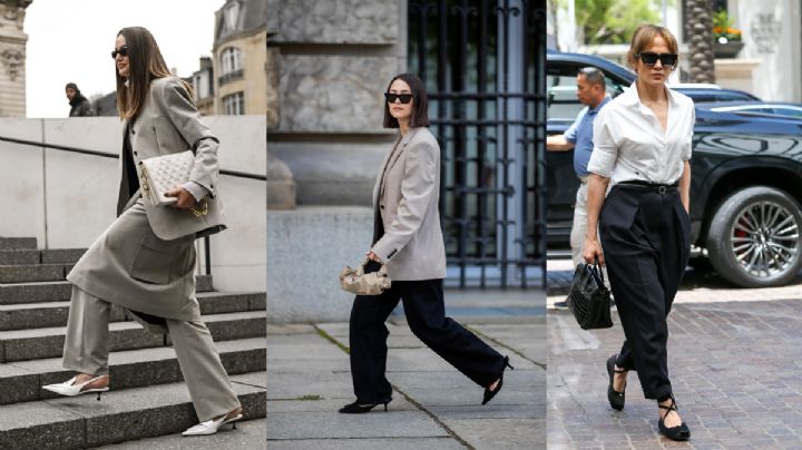 Las combinaciones ganadoras de pantalones elegantes con zapatos planos que dominan en 2025