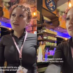 MOMENTO EXACTO en que influencer intenta pagar su comida con historias de Instagram