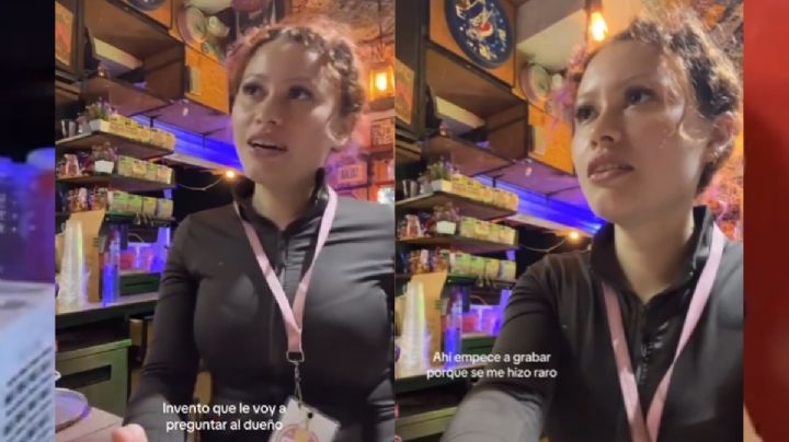MOMENTO EXACTO en que influencer intenta pagar su comida con historias de Instagram
