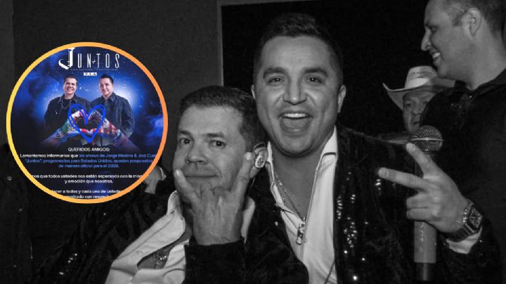 Jorge Medina y Josi Cuen posponen hasta 2026 la gira por Estados Unidos; esta es la poderosa razón