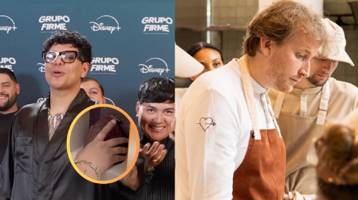 MOMENTO EXACTO: Grupo Firme rompe uno de los chocolates más exclusivos del mundo; así reaccionó