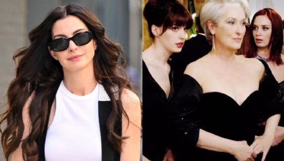 Famosa cantante aparece en set de grabación de 'El diablo viste a la moda'; sorpresa desata rumores