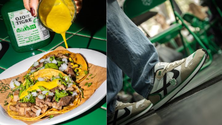 Los tenis 'más sabrosos' del año: así es la fusión entre Panam y tacos Los Atarantados | VIDEO