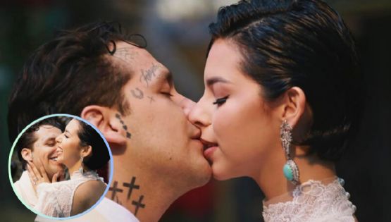 Ángela Aguilar y Christian Nodal enternecen las redes con su festejo de aniversario | VIDEO