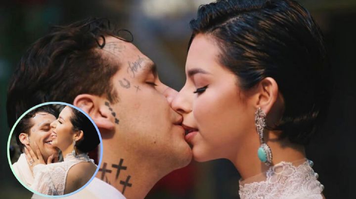 Ángela Aguilar y Christian Nodal enternecen las redes con su festejo de aniversario | VIDEO
