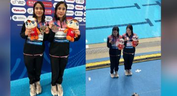 Orgullo mexicano: ellas son las gemelas mexicanas que ganaron medalla en Mundial de Clavados