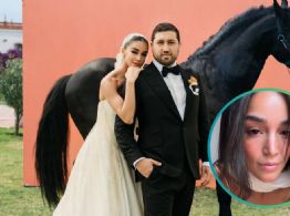 Ale Capetillo revela el vestido de novia que no alcanzó a usar en su boda con Nader Shoueiry | VIDEO