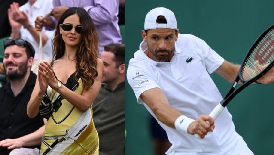 Eiza González y Grigor Dimitrov: la pareja que brilla con estilo y amor en Wimbledon 2025