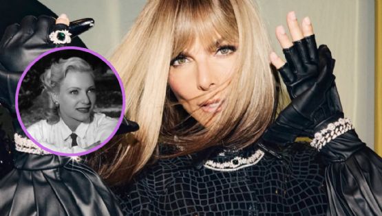 Montserrat Oliver se transforma en la icónica Miroslava Stern con un look vintage deslumbrante