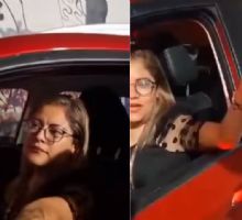 'Lady Muerta de Hambre': funcionaria se hace viral por insultar a oficiales de tránsito | VIDEO