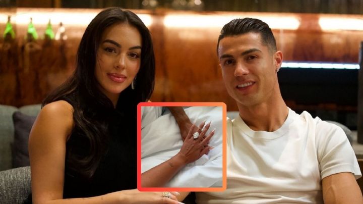 Cristiano Ronaldo sorprende a Georgina Rodríguez con gigantesco anillo de compromiso