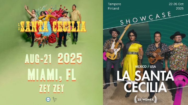 La Santa Cecilia encenderá La Maraka con cumbia, bolero y grandes éxitos; no te pierdas su concierto