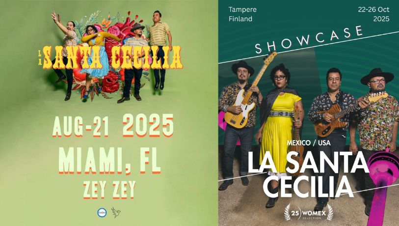 La Santa Cecilia encenderá La Maraka con cumbia, bolero y grandes éxitos; no te pierdas su concierto