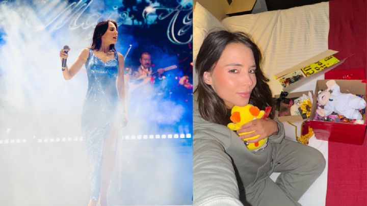 Majo Aguilar cumple el sueño de fan al subirlo a cantar con ella, pero le puso esta restricción