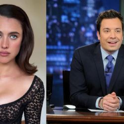 Margaret Qualley arrasa con un estilo minimalista en el Show de Jimmy Fallon; así lució la actriz