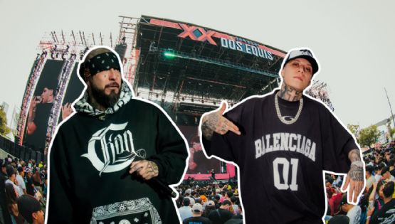 Santa Fe Klan y Dharius protagonizan encontronazo en el Festival Dale Mixx en Monterrey | VIDEO