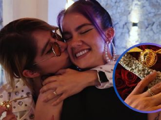 Hermana de Gala Montes anuncia su compromiso y presume el anillo con su novia Itzel Lechuga | VIDEO