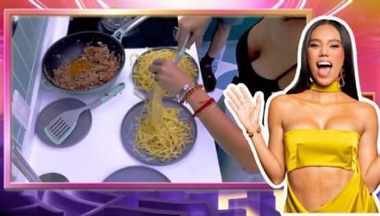 La Casa de los Famosos México: así reaccionó Priscila Valverde al ver que le dieron comida del piso