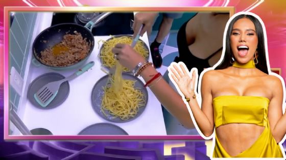 La Casa de los Famosos México: así reaccionó Priscila Valverde al ver que le dieron comida del piso