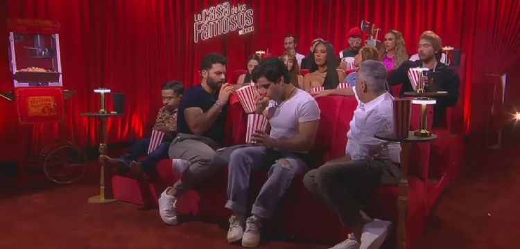 La Casa de los Famosos. ¿Hay pleitos y conspiraciones? Esto dejó la 'Noche de Cine'