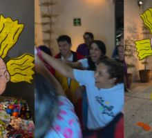 Cumpleaños retro: mujer celebra 30 años con fiesta inspirada en los 90 | VIDEO