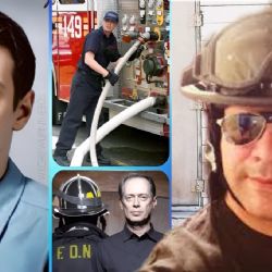 ¡Bomberazos! 'Platanito Show' y Steve Buscemi se recuerdan como héroes en el 'Día del Bombero'
