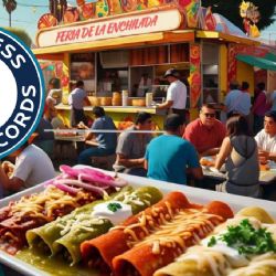 México busca romper su propio récord en la enchilada más grande del mundo; apunta las fechas