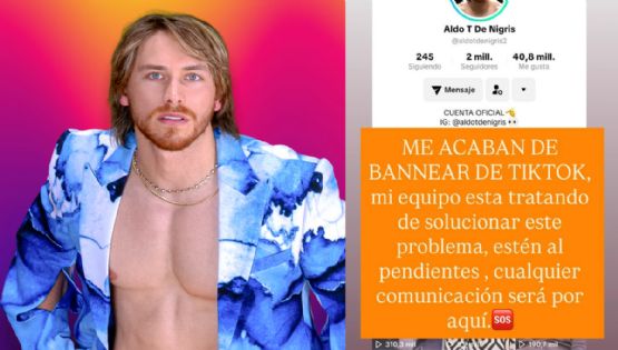 La Casa de los Famosos: Aldo De Nigris desaparece de TikTok en plena nominación; esto se sabe