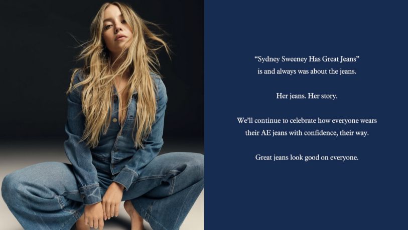 American Eagle responde especulaciones por anuncio con Sydney Sweeney; alimenta la polémica