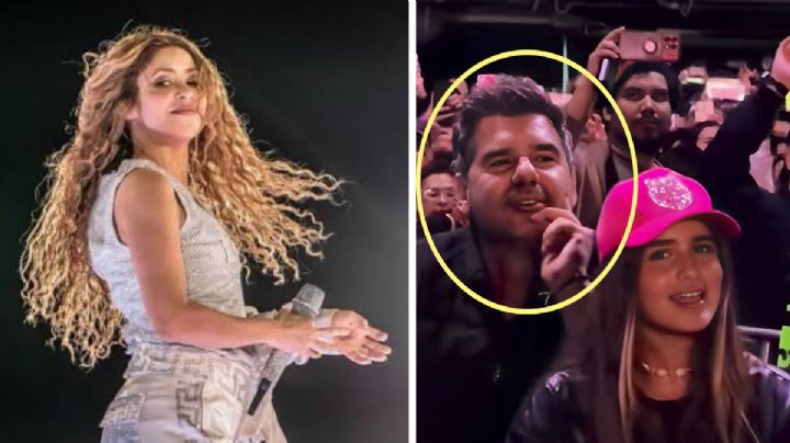 MOMENTO EXACTO en que Shakira cautiva a su ex Antonio de la Rúa, captado en su show de CDMX