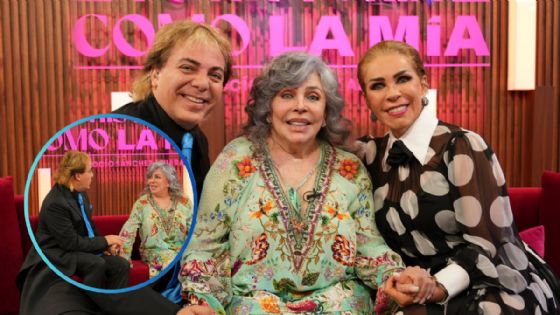 MOMENTO EXACTO donde Cristian Castro le pide su herencia a Verónica Castro en vivo | VIDEO