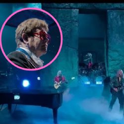Elton John hace colaboración con una banda legendaria de heavy metal; interpretan ‘Stonehenge’