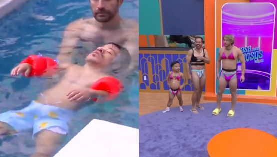 Abelito aprende a nadar en La Casa de los Famosos México; gana concurso de belleza