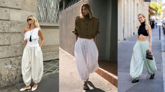 Pantalones bombachos: la tendencia que arrasa en 2025 y cómo adaptarla a tu estilo
