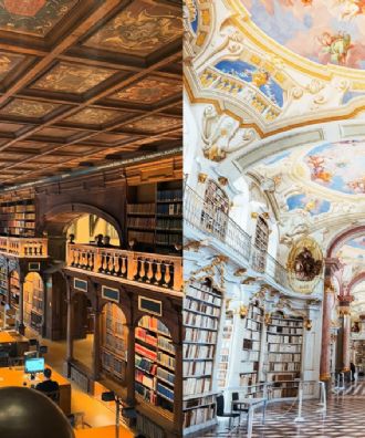 Las 7 bibliotecas más hermosas del mundo que debes visitar; viaje a los templos del saber