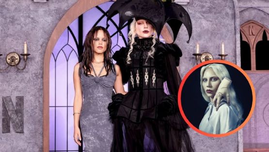 Así se ve Lady Gaga en su esperado papel para la serie Merlina | FOTO