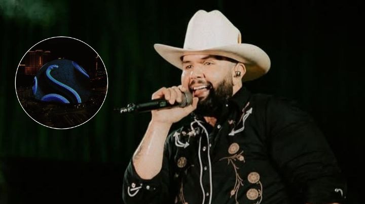 Carín León conquista ‘The Sphere’; ofrecerá tres conciertos en el recinto de Las Vegas