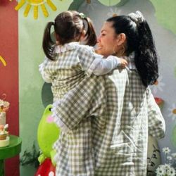 Inti cumple 2 años y Cazzu monta una celebración de ensueño