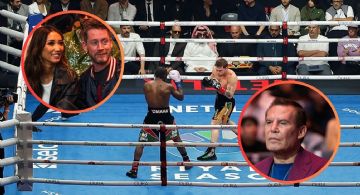 Canelo vs Crawford reunió a Hollywood, leyendas del boxeo e influencers en una sola noche