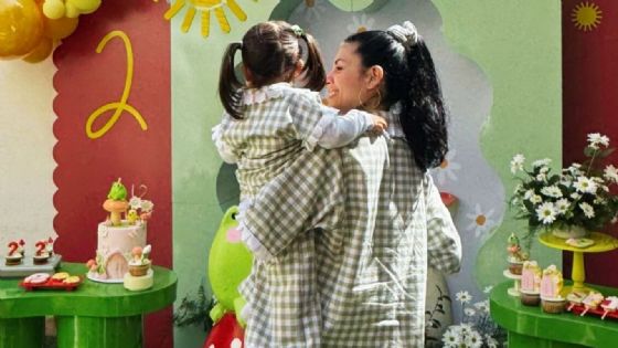 Inti cumple 2 años y Cazzu monta una celebración de ensueño