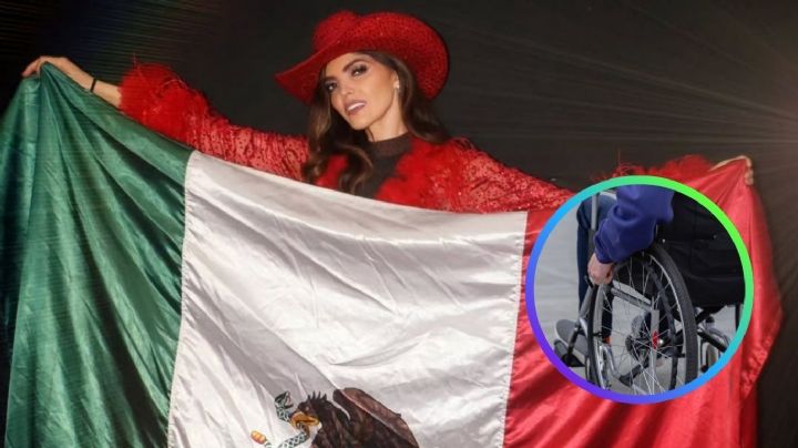 Ana Bárbara reaparece en silla de ruedas tras fuerte accidente en concierto